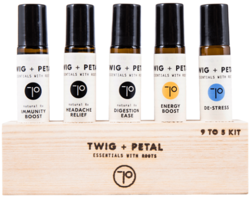 twig and petal essential oils and diffusers