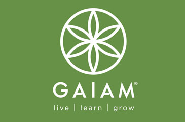 gaiam yoga logo image