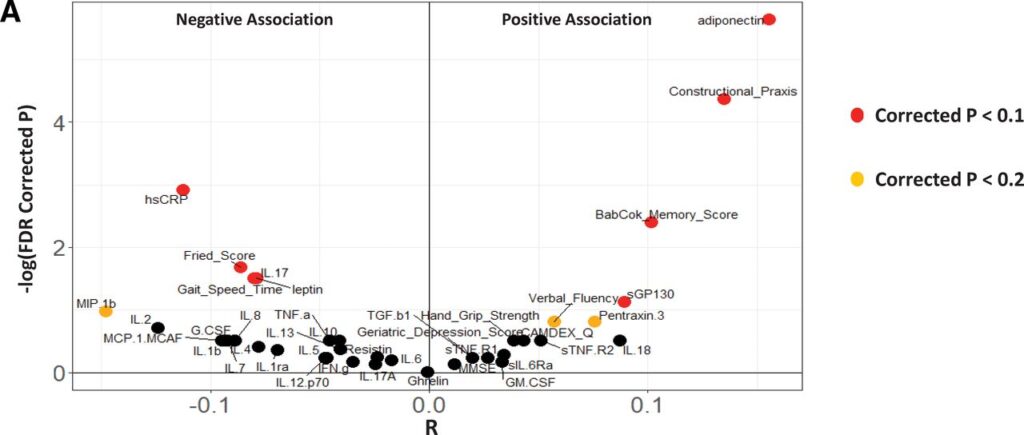 positive gut health correlations chart