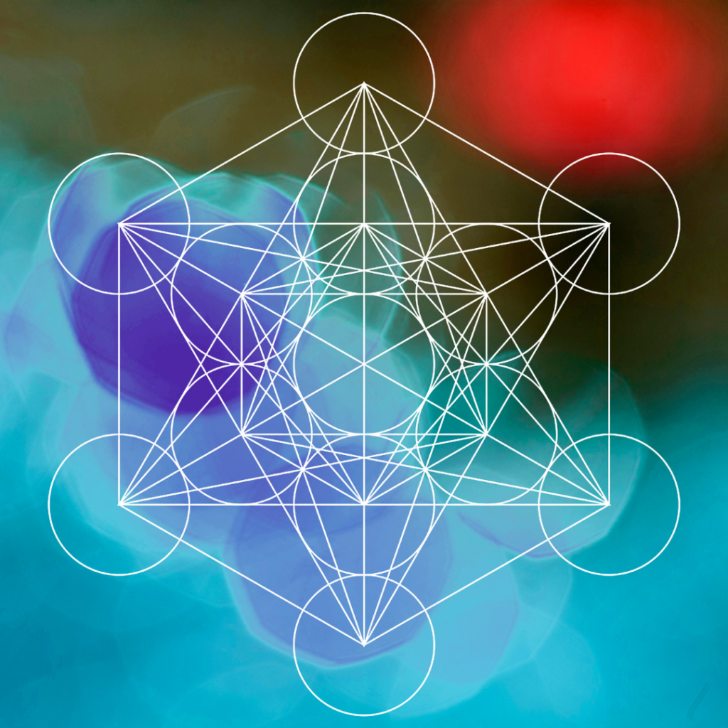 metatrons cube graphic